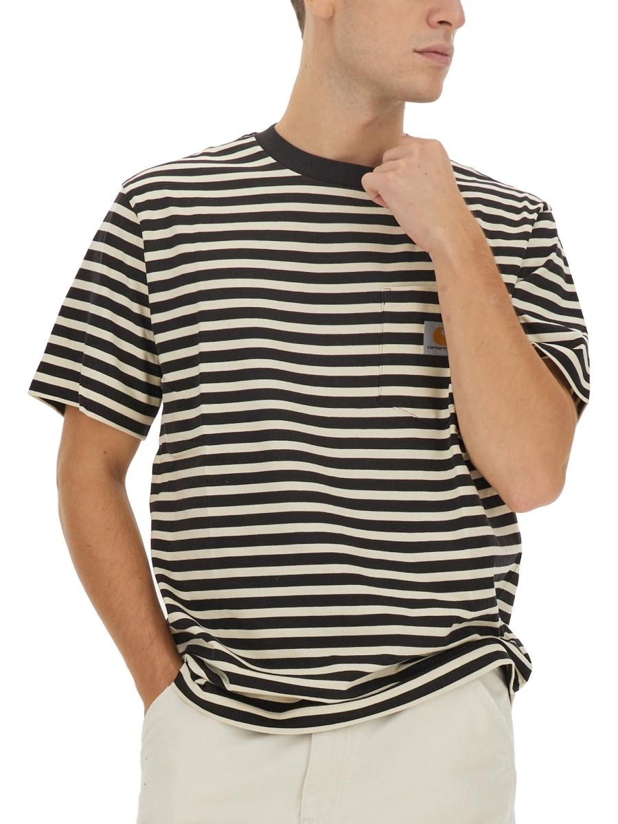 CARHARTT WIP T-SHIRT A RIGHE