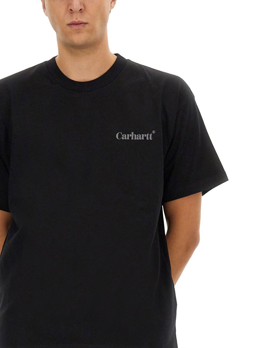 CARHARTT WIP T-SHIRT "DUCK" IN COTONE