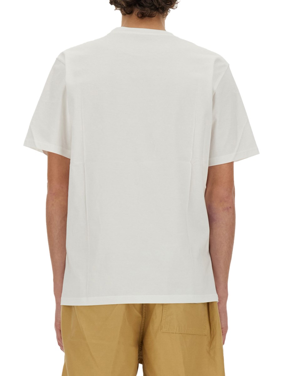 CARHARTT WIP T-SHIRT IN COTONE CON TASCA
