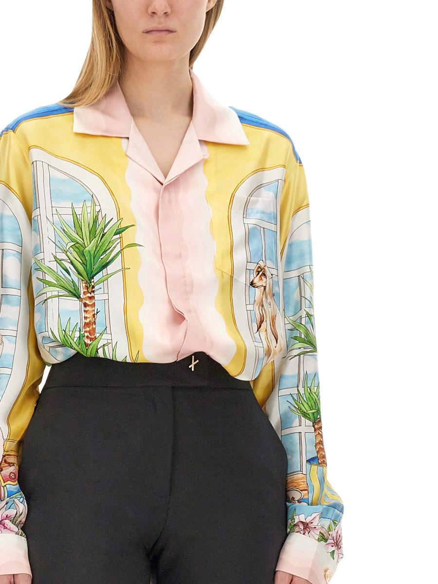 CASABLANCA CAMICIA CON STAMPA