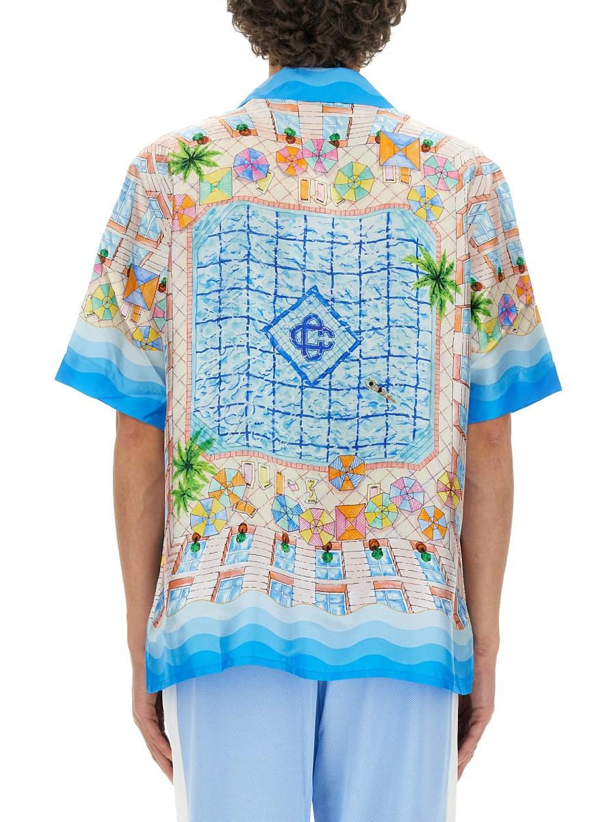 CASABLANCA CAMICIA IN SETA