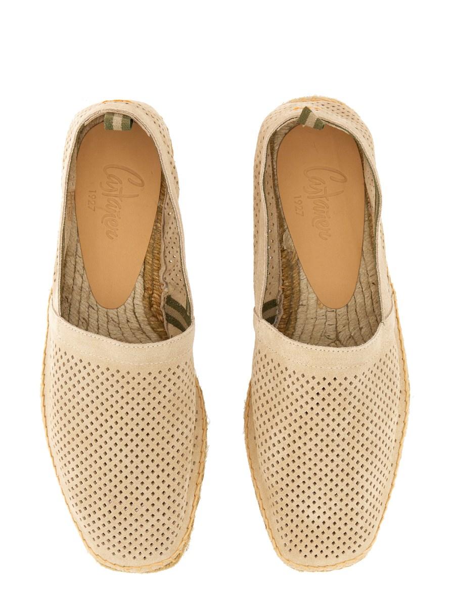 CASTANER ESPADRILLA PABLO IN SUEDE PIERCED