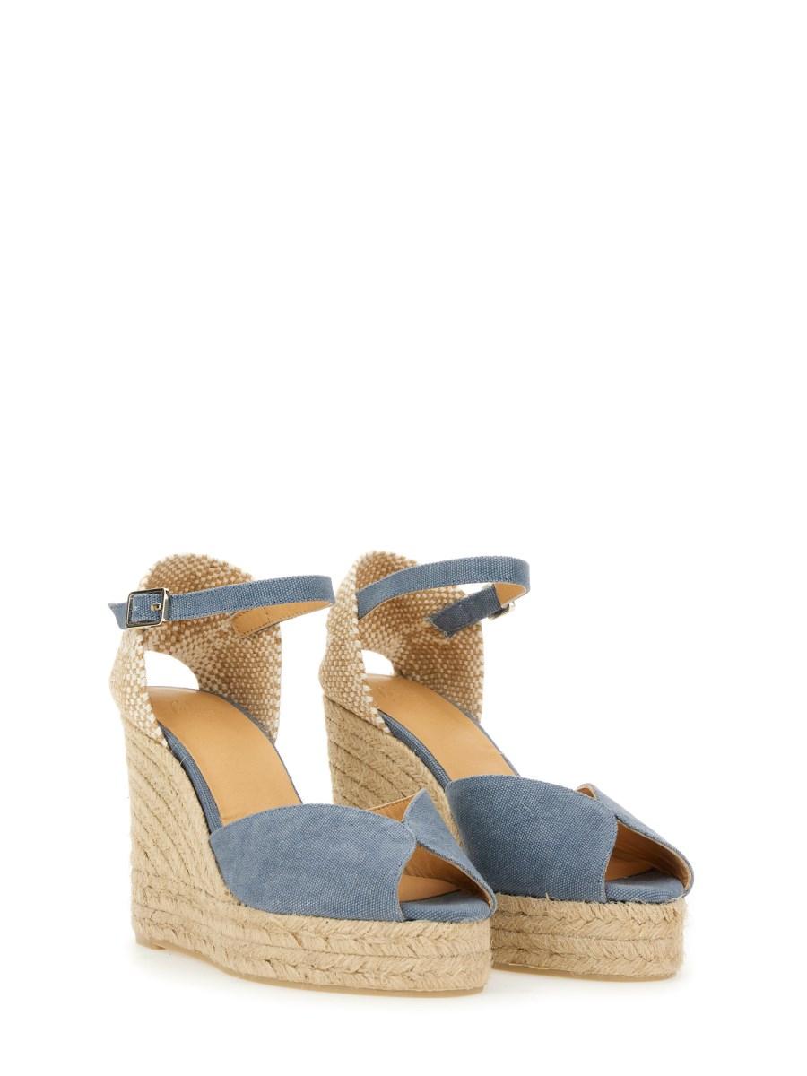 CASTANER SANDALO BIANCA IN COTONE