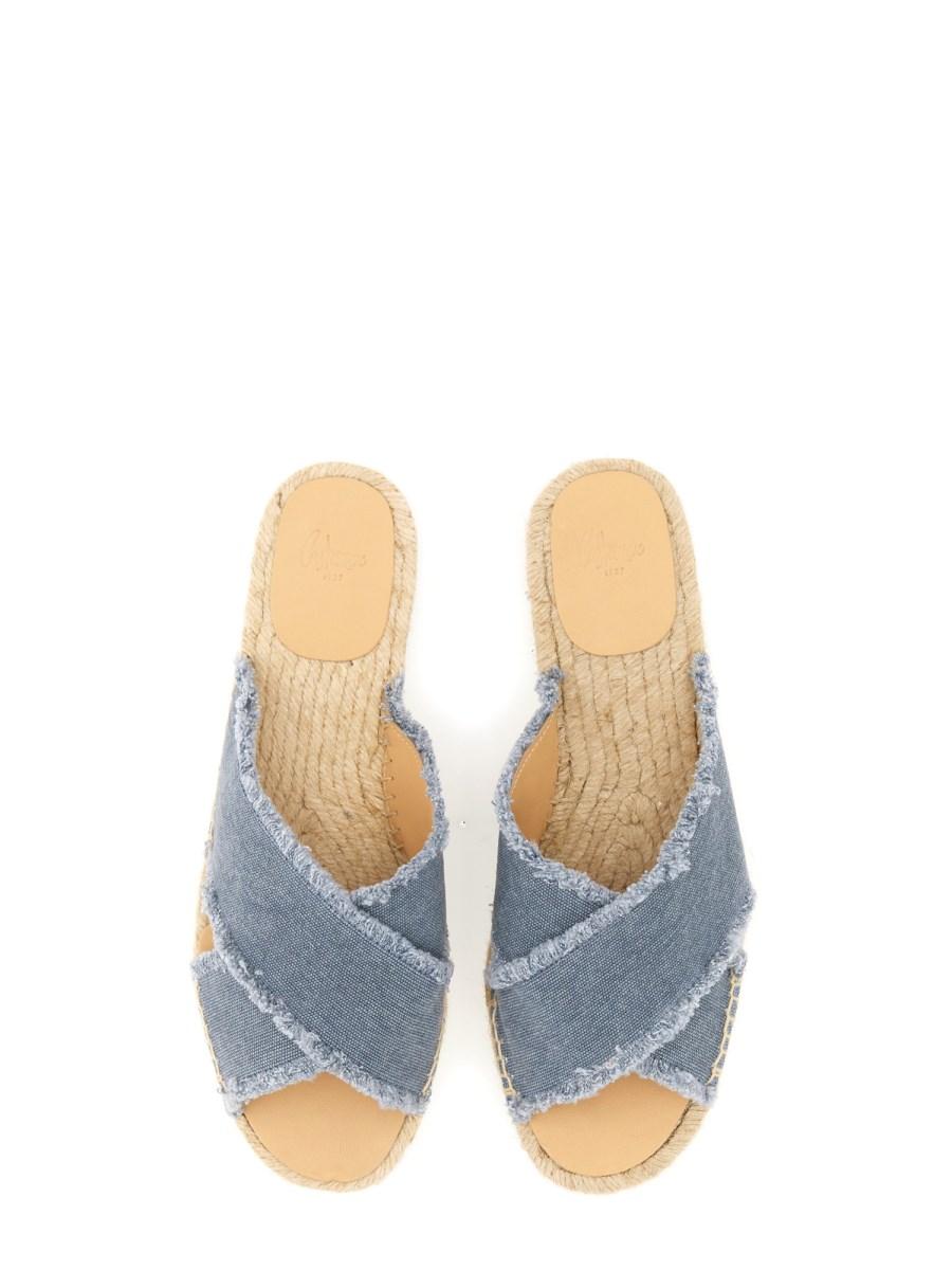 CASTANER SANDALO "PALMERA" IN COTONE