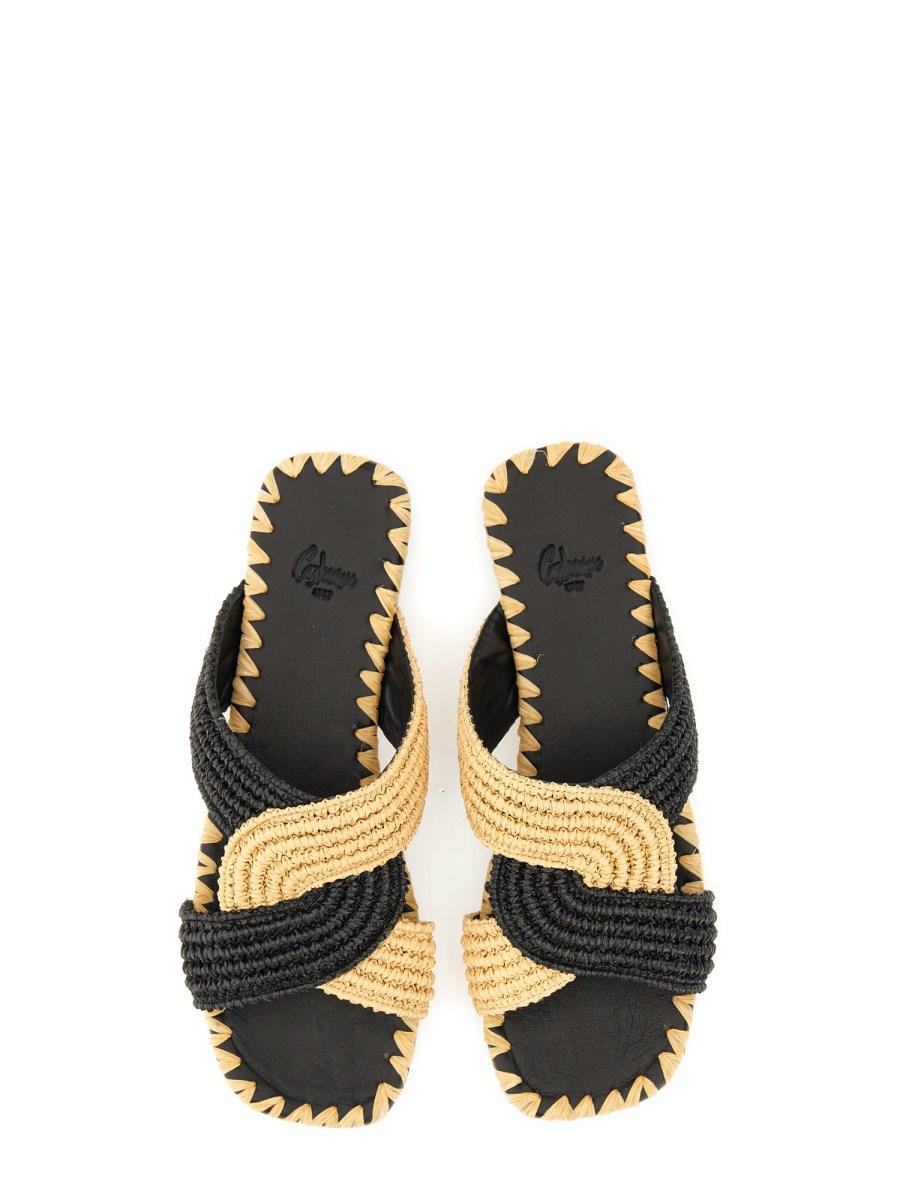 CASTANER SANDALO PRADO IN RAFIA