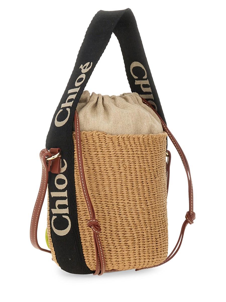 CHLOE' BORSA A SECCHIELLO WOODY SMALL