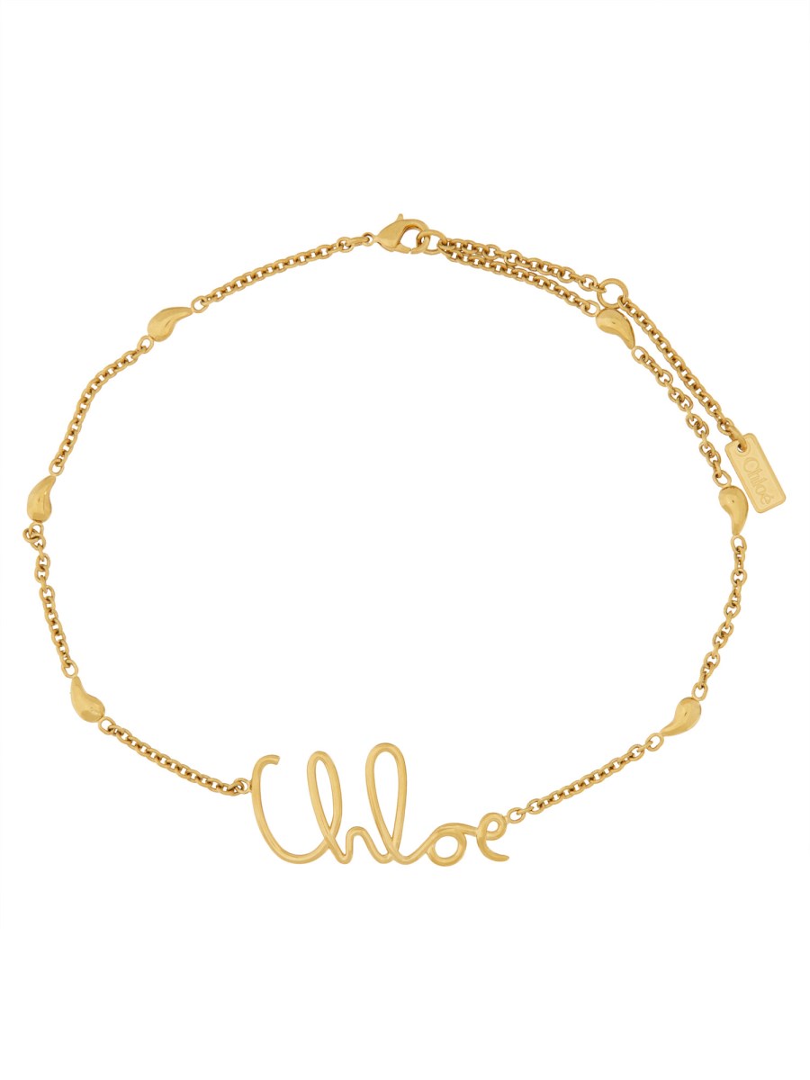 CHLOE' COLLANA CON LOGO