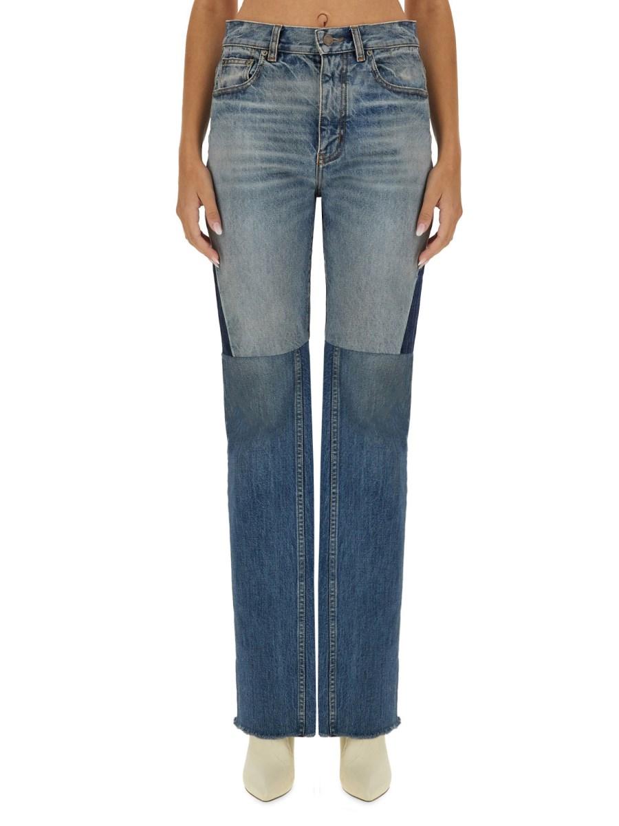 CHLOE' JEANS IN DENIM PATCHWORK