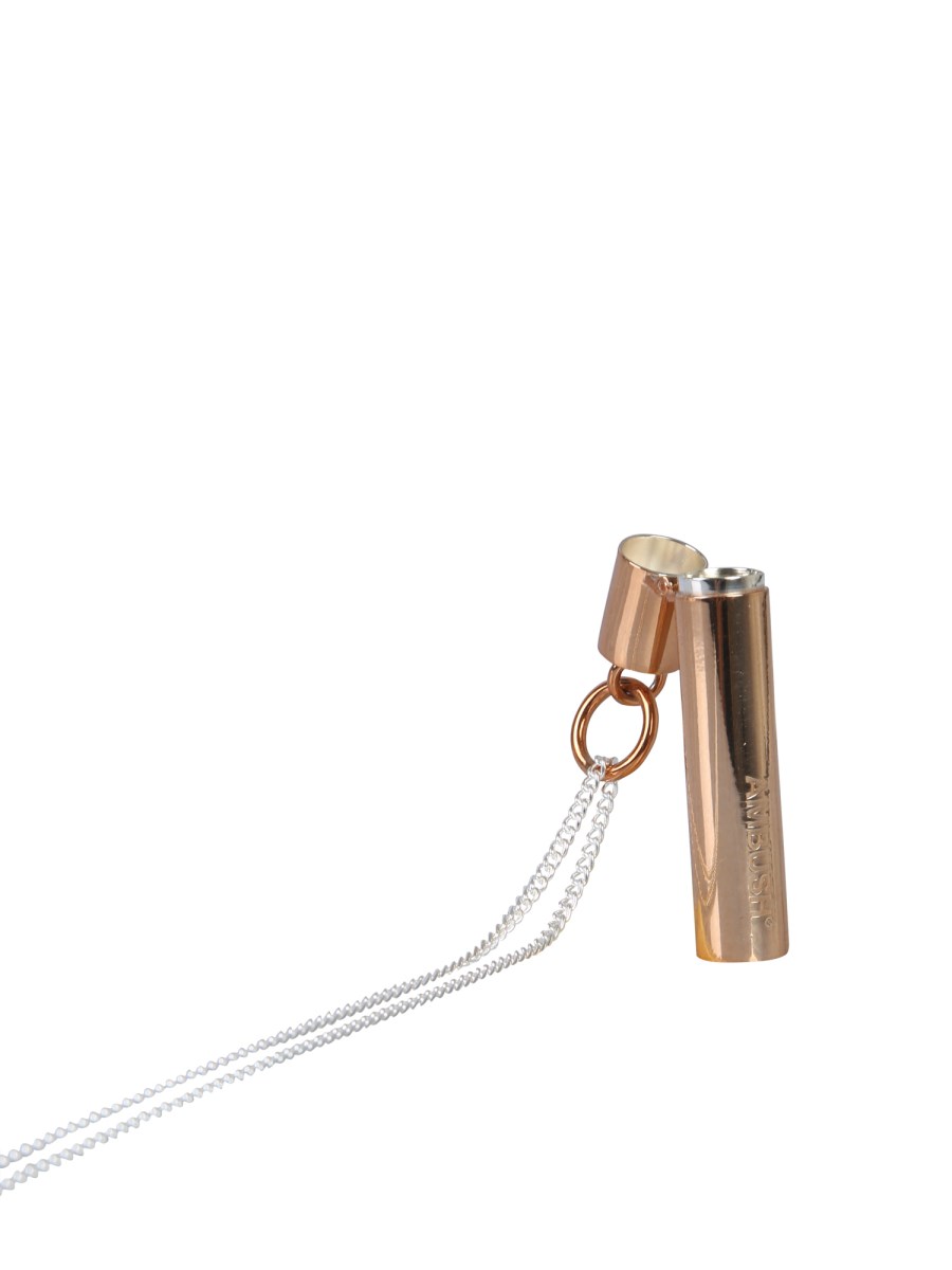 AMBUSH COLLANA IN ARGENTO CON PENDENTE PORTA PILLOLE