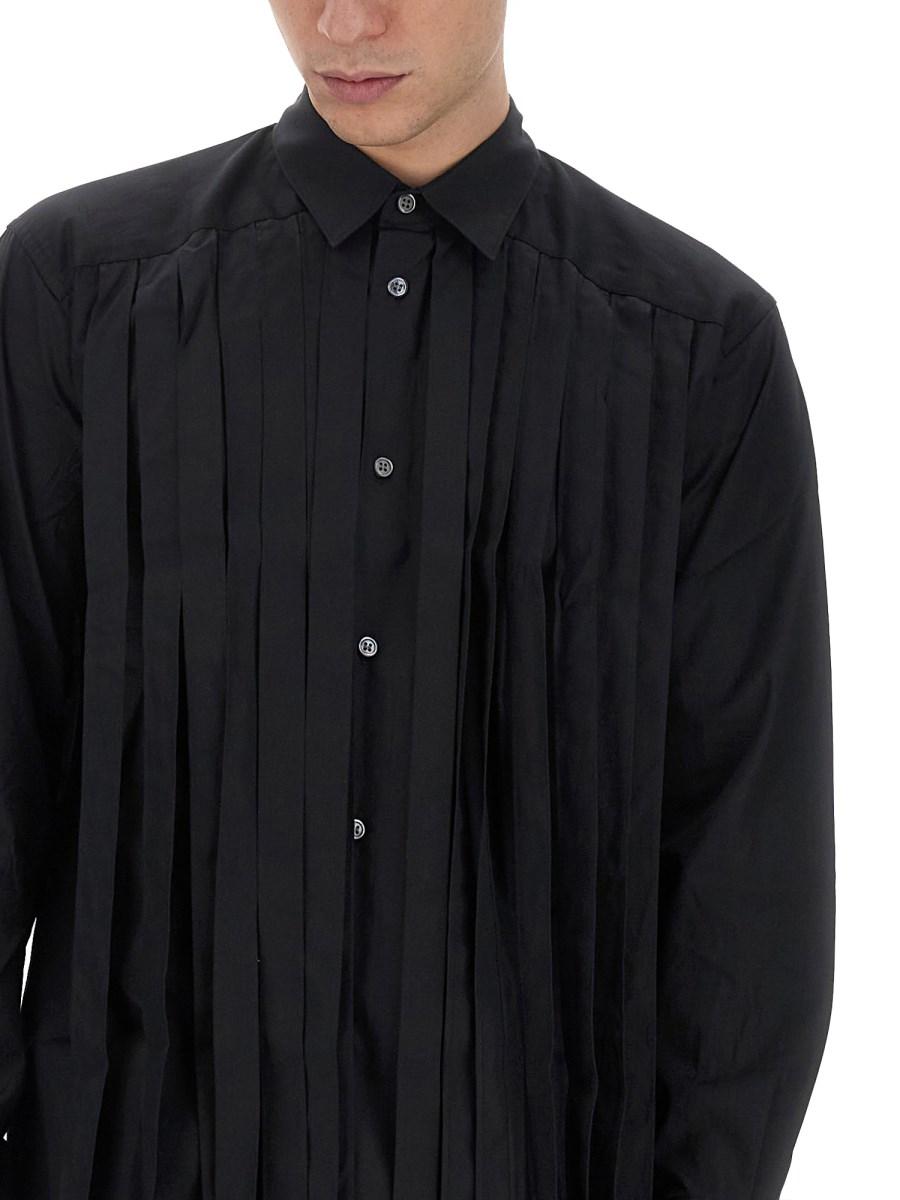 COMME DES GARCONS SHIRT CAMICIA CON FRANGE