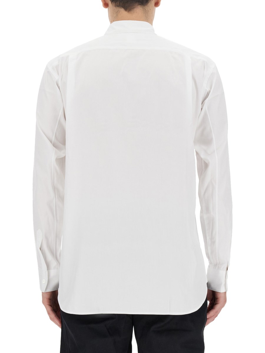 COMME DES GARCONS SHIRT CAMICIA CUT OUT