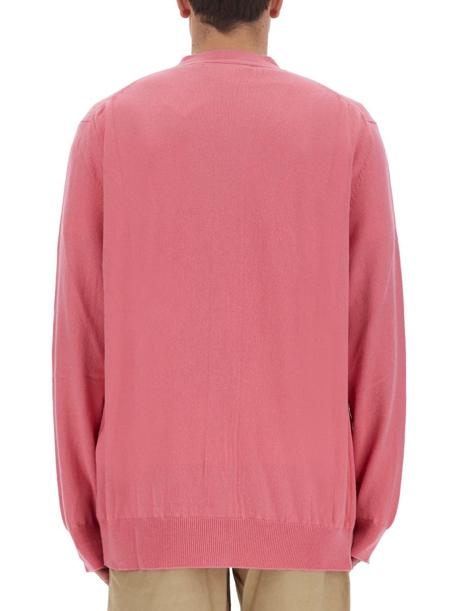 COMME DES GARCONS SHIRT CARDIGAN IN LANA