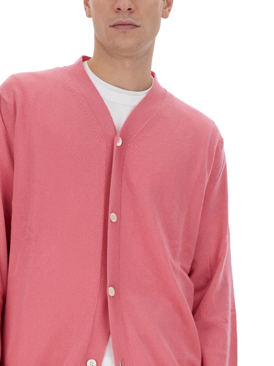 COMME DES GARCONS SHIRT CARDIGAN IN LANA