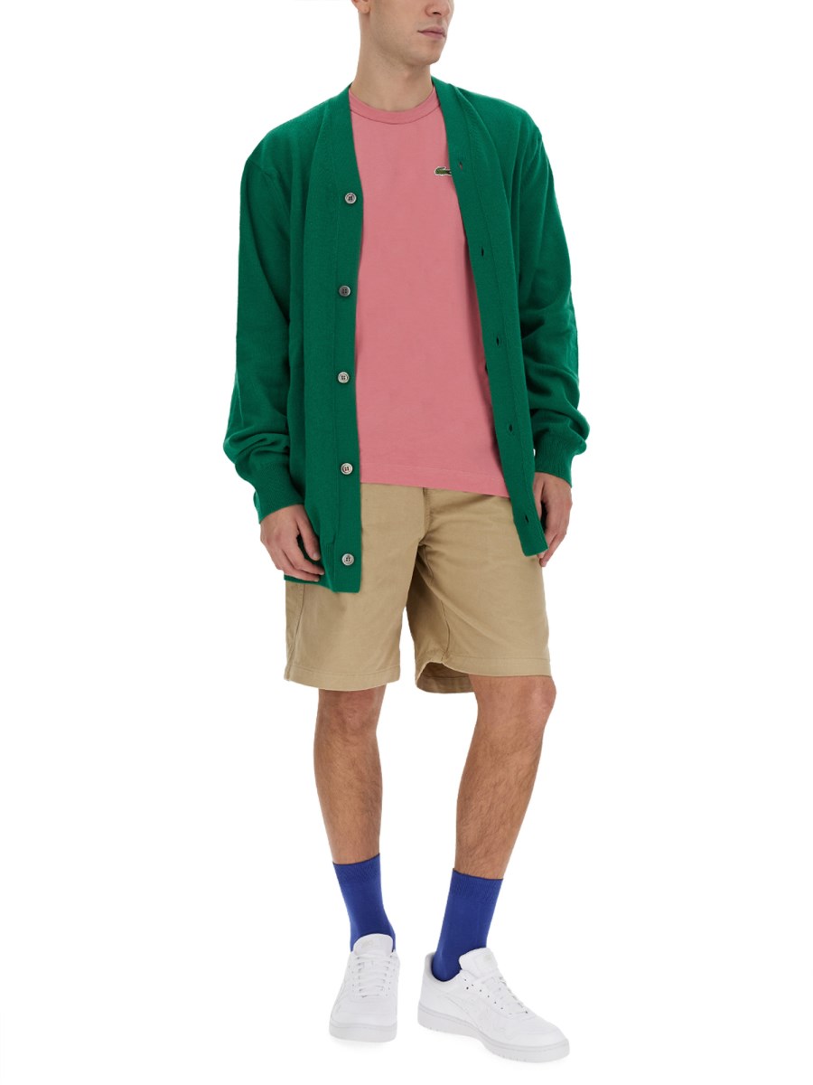 COMME DES GARCONS SHIRT CARDIGAN IN LANA