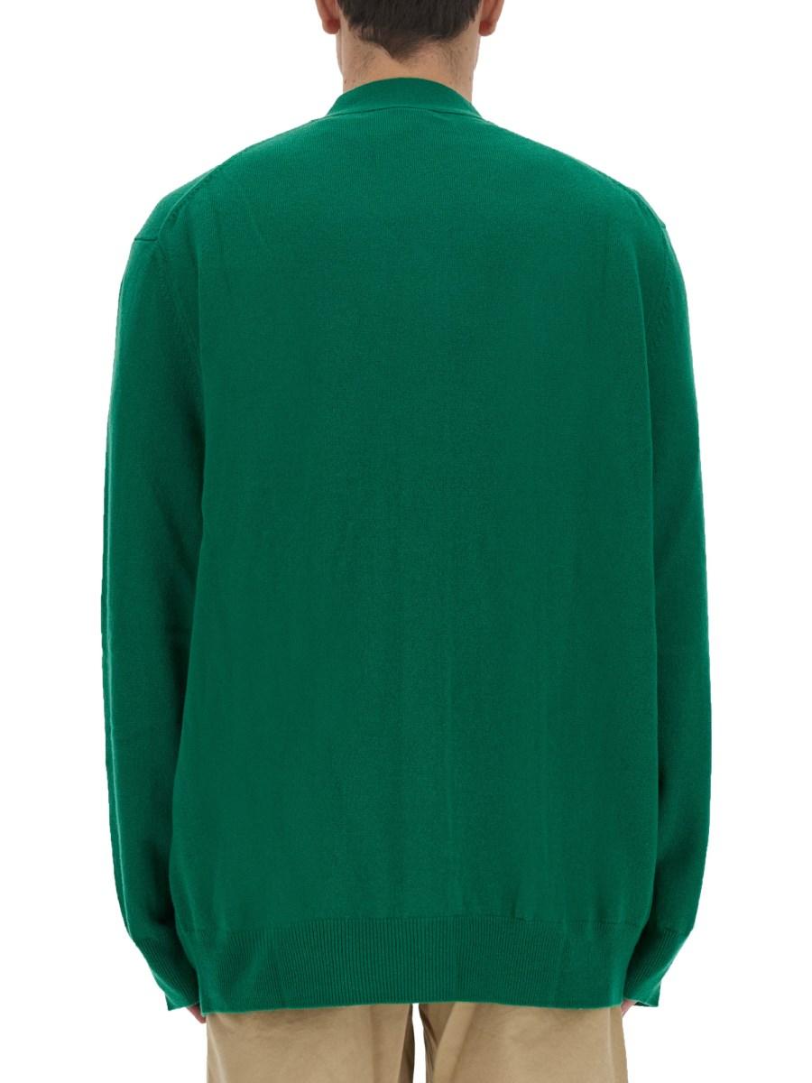 COMME DES GARCONS SHIRT CARDIGAN IN LANA