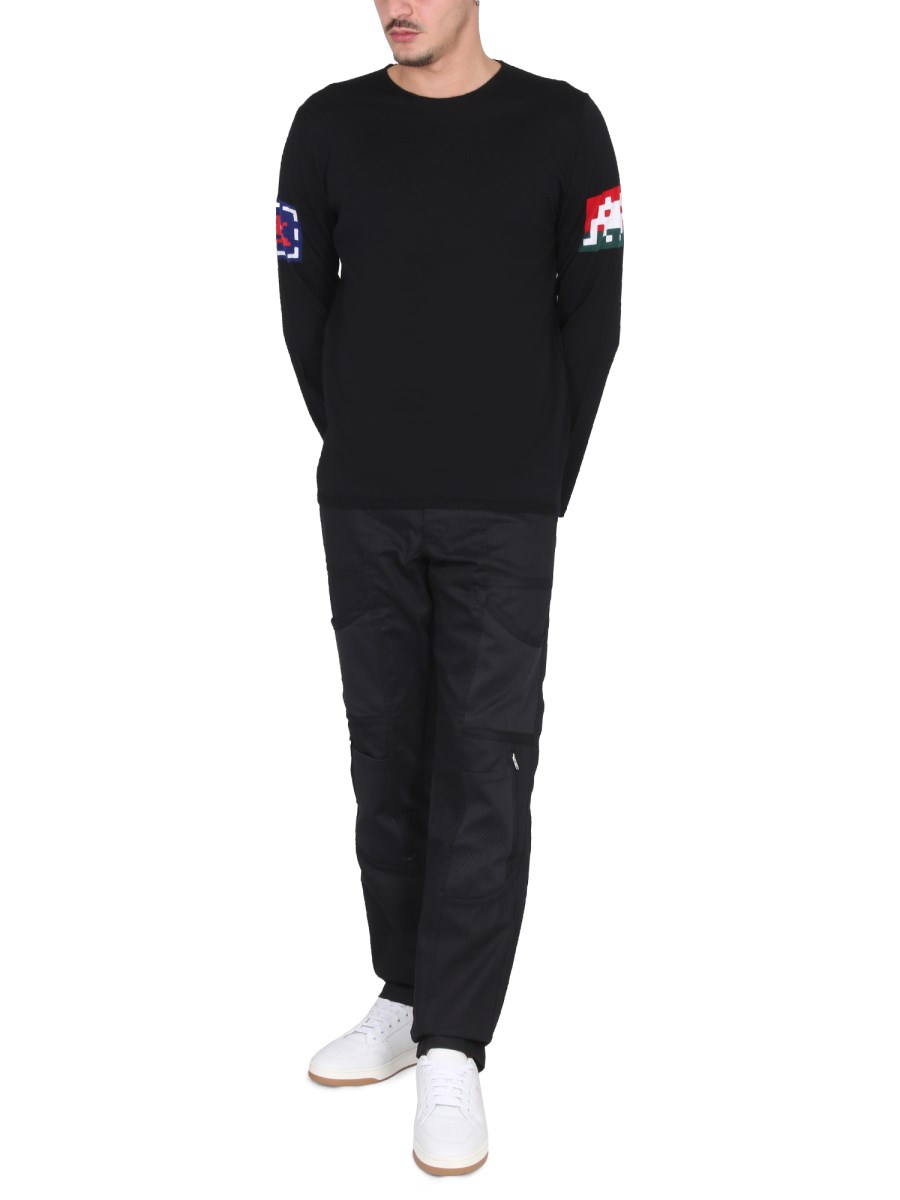 COMME DES GARCONS SHIRT MAGLIA GIROCOLLO IN LANA