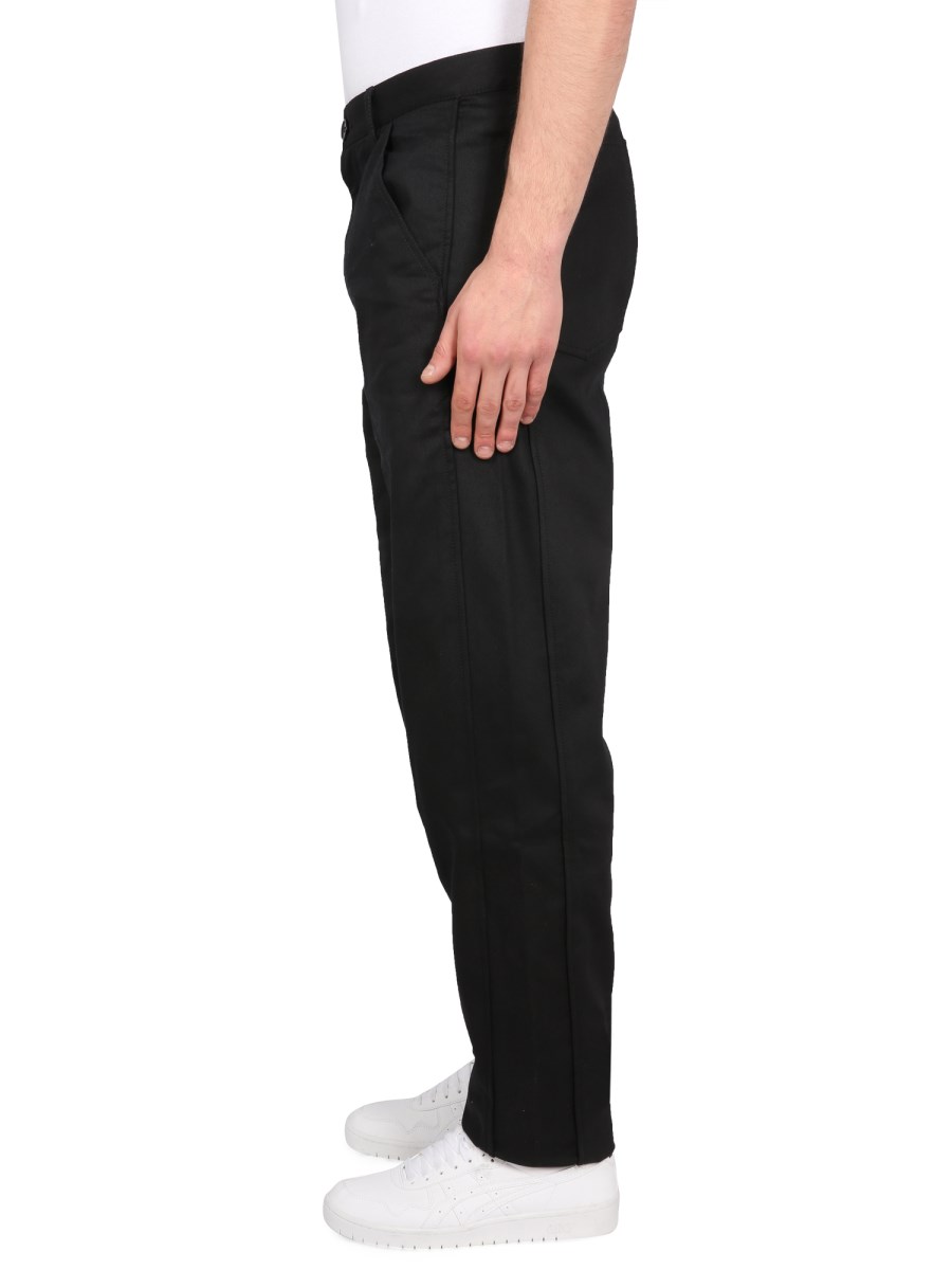 COMME DES GARCONS SHIRT PANTALONE CHINO IN COTONE