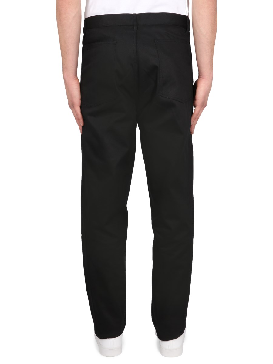 COMME DES GARCONS SHIRT PANTALONE CHINO IN COTONE