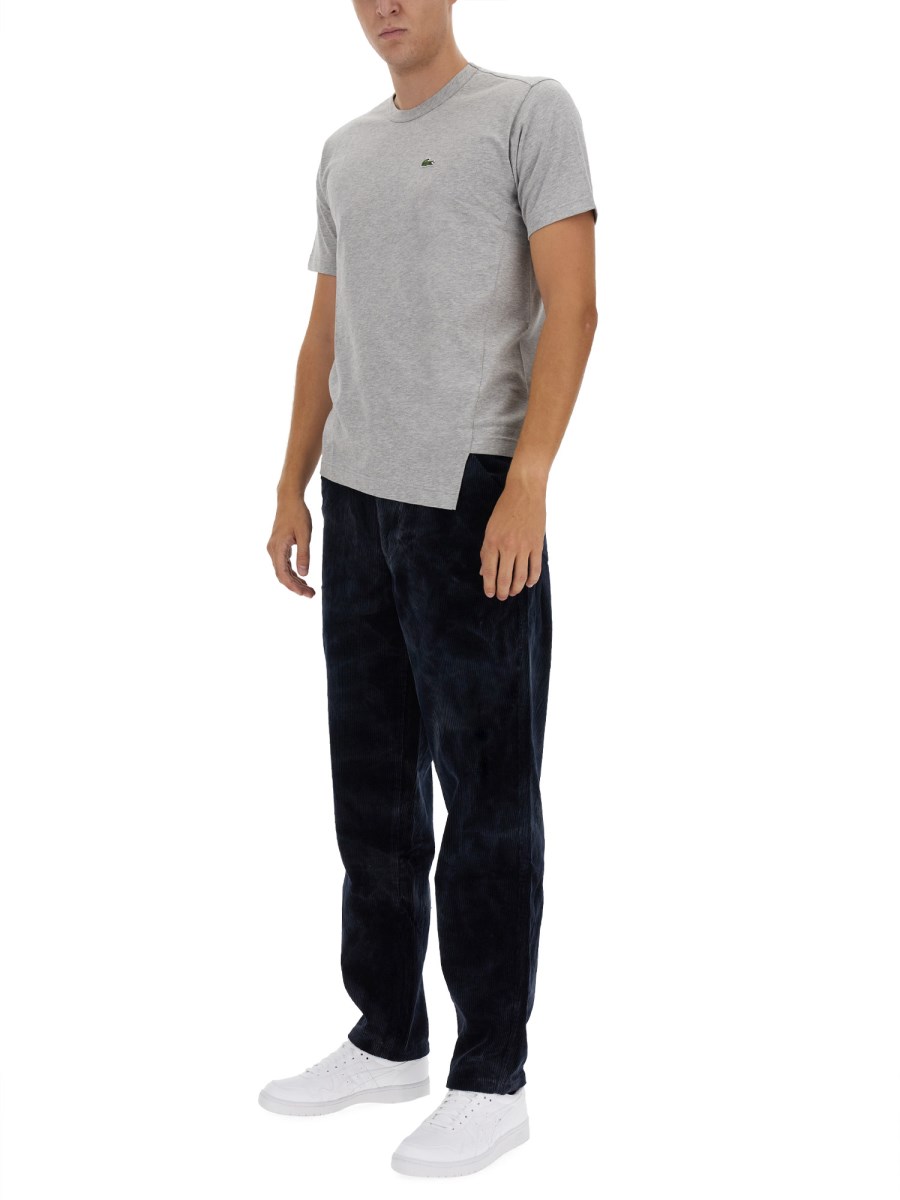 COMME DES GARCONS SHIRT PANTALONE IN VELLUTO