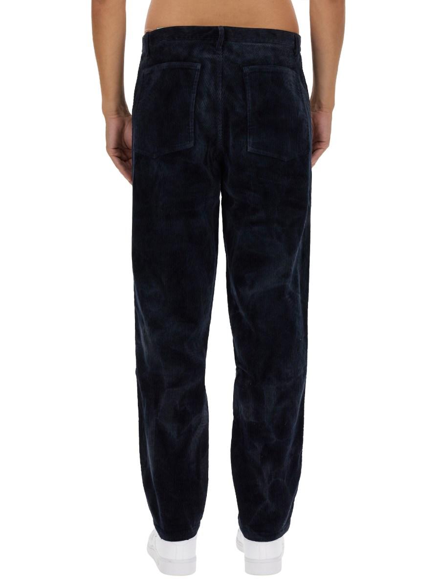 COMME DES GARCONS SHIRT PANTALONE IN VELLUTO