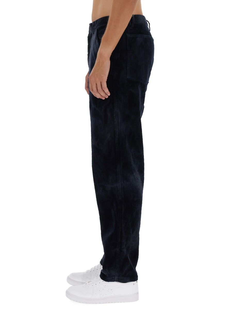 COMME DES GARCONS SHIRT PANTALONE IN VELLUTO