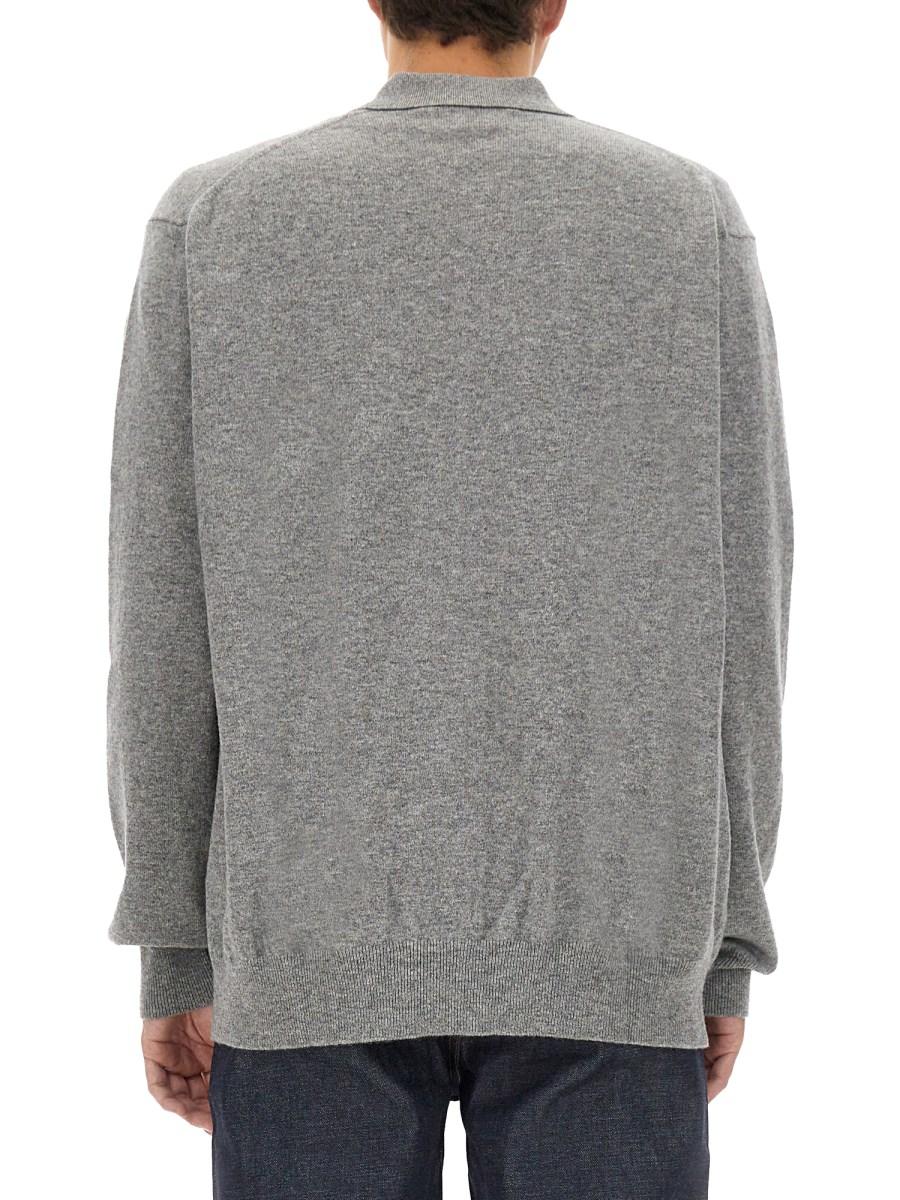 COMME DES GARCONS SHIRT POLO IN LANA