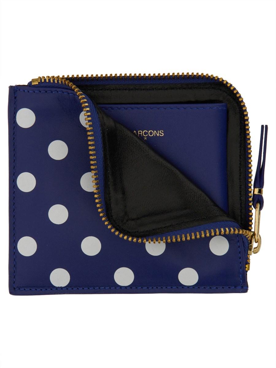 COMME DES GARCONS WALLET PORTAFOGLIO A POIS
