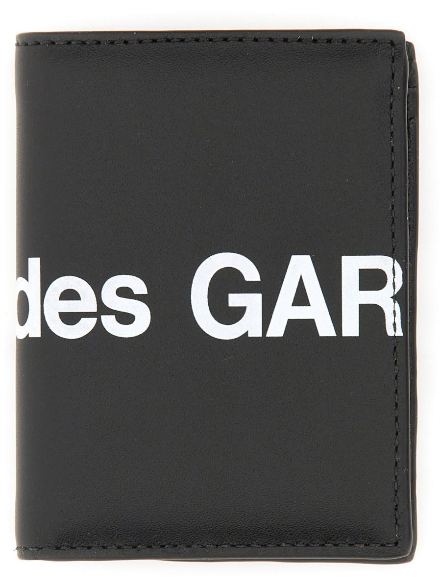 COMME DES GARCONS WALLET PORTAFOGLIO HUGE LOGO CDG