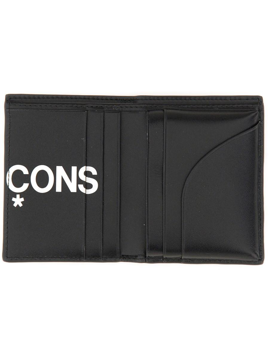 COMME DES GARCONS WALLET PORTAFOGLIO HUGE LOGO CDG