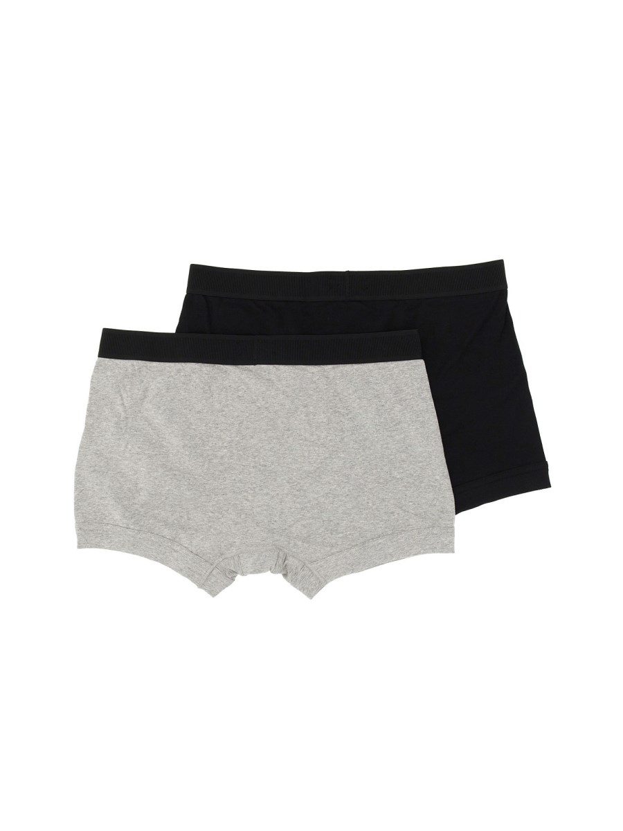 TOM FORD CONFENZIONE DA DUE BOXER IN COTONE CON LOGO