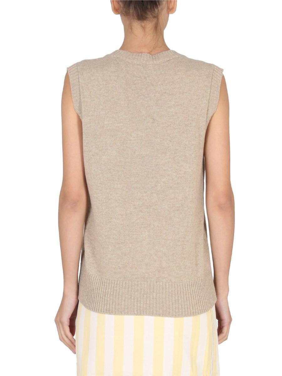 CORMIO GILET "NICOLE" IN MAGLIA