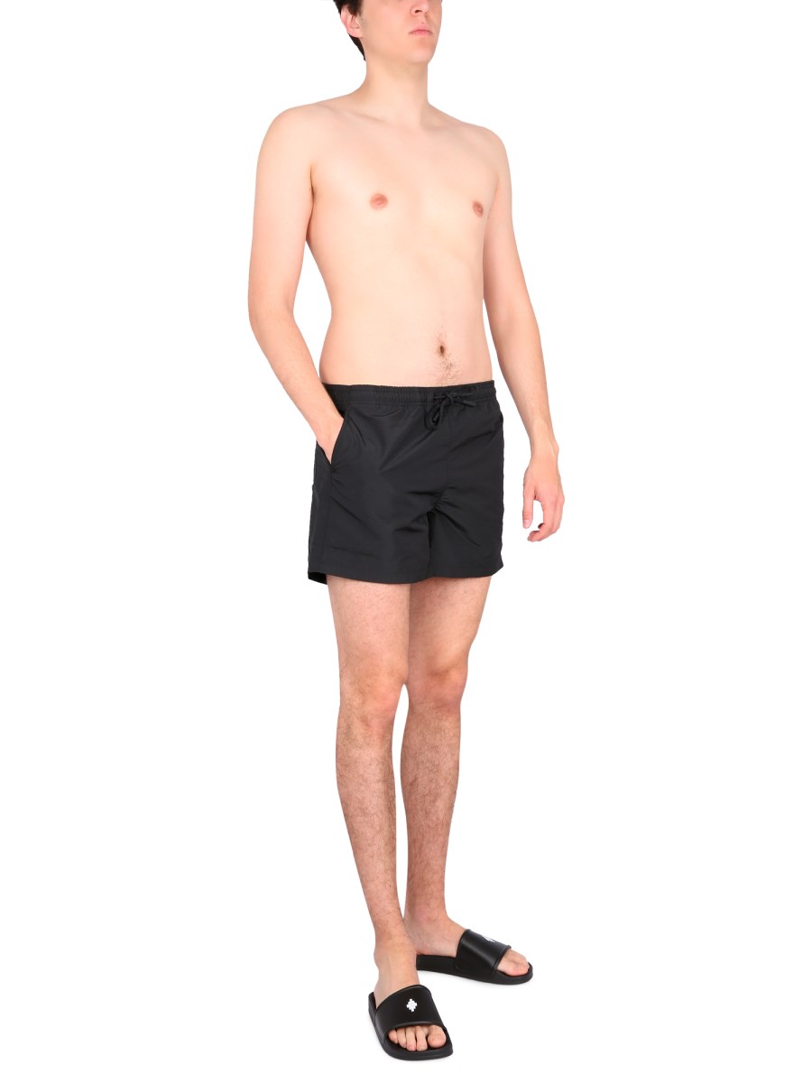MARCELO BURLON COUNTY OF MILAN COSTUME BOXER CON RICAMO LOGO