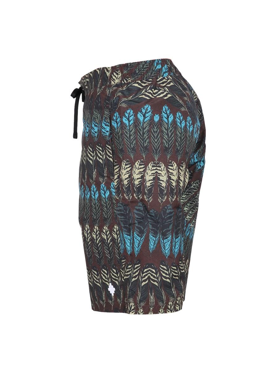 MARCELO BURLON COUNTY OF MILAN COSTUME BOXER IN NYLON CON STAMPA LOGO