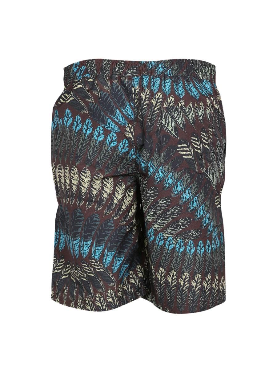 MARCELO BURLON COUNTY OF MILAN COSTUME BOXER IN NYLON CON STAMPA LOGO