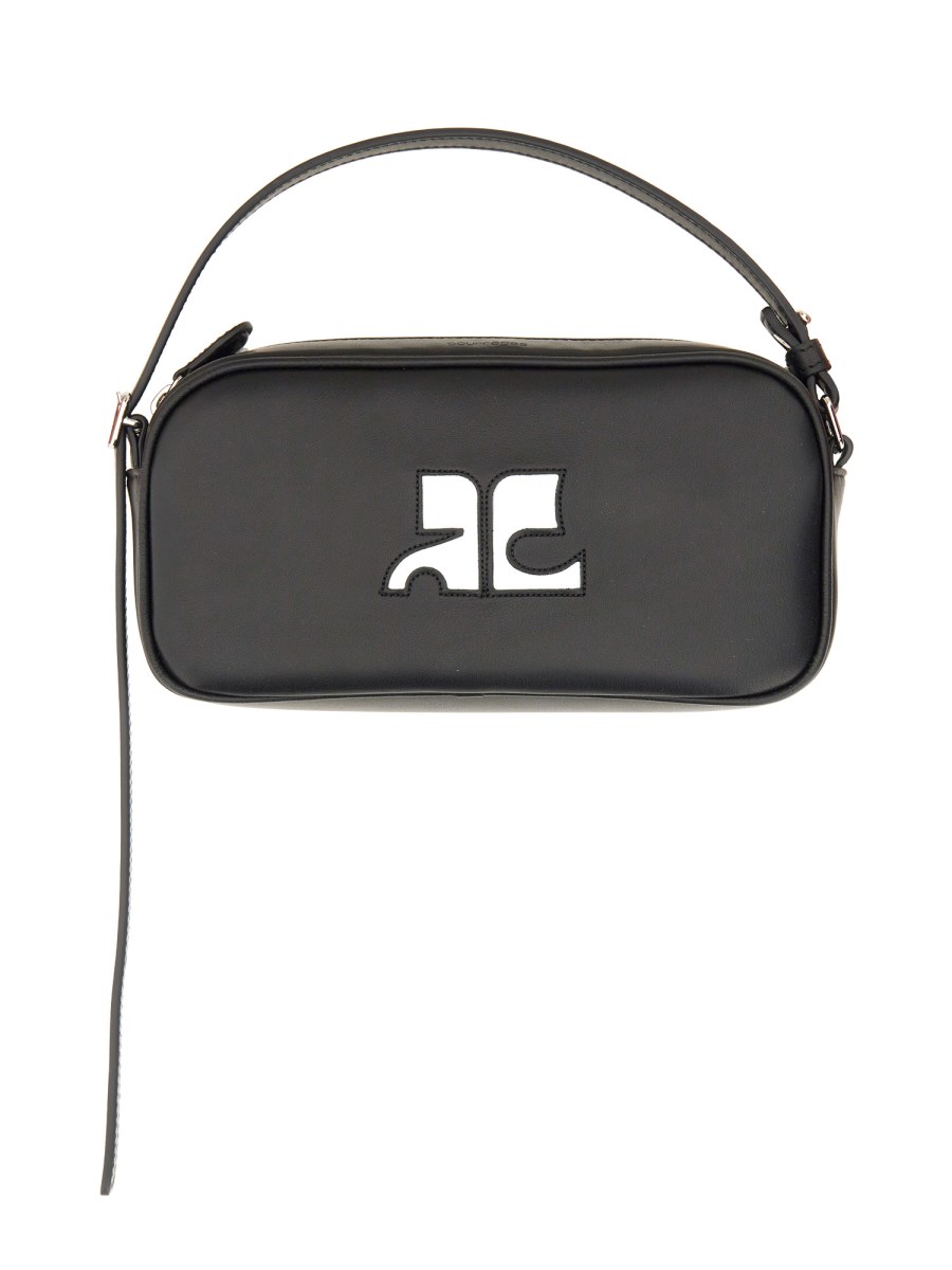 COURREGES BORSA BAGUETTE "REEDITION" IN PELLE