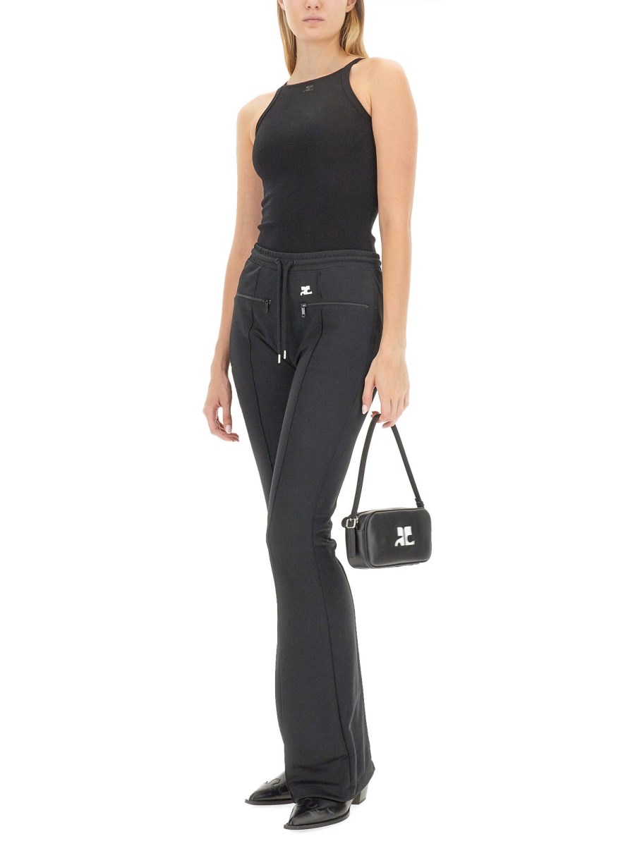 COURREGES BORSA BAGUETTE RÉÉDITIONIN PELLE