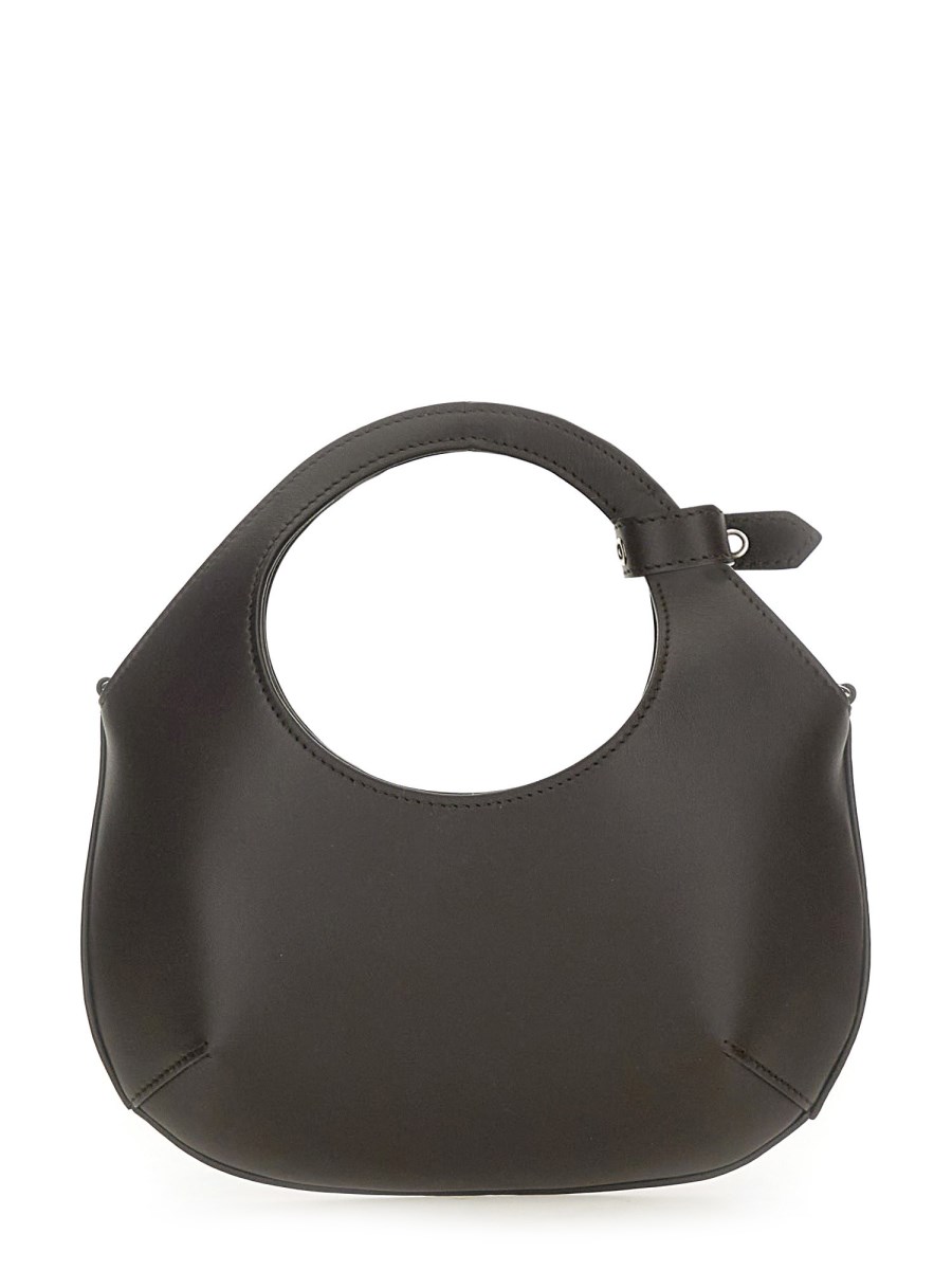 COURREGES BORSA "HOLY" MINI IN PELLE