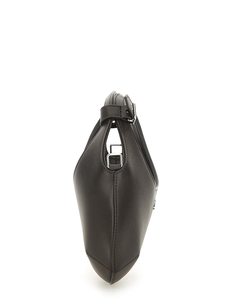 COURREGES BORSA "HOLY" MINI IN PELLE