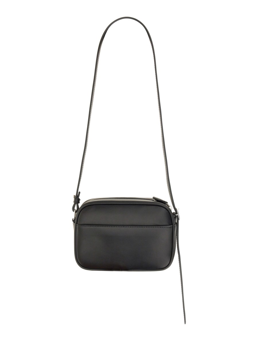 COURREGES CAMERA BAG "REEDITION" IN PELLE