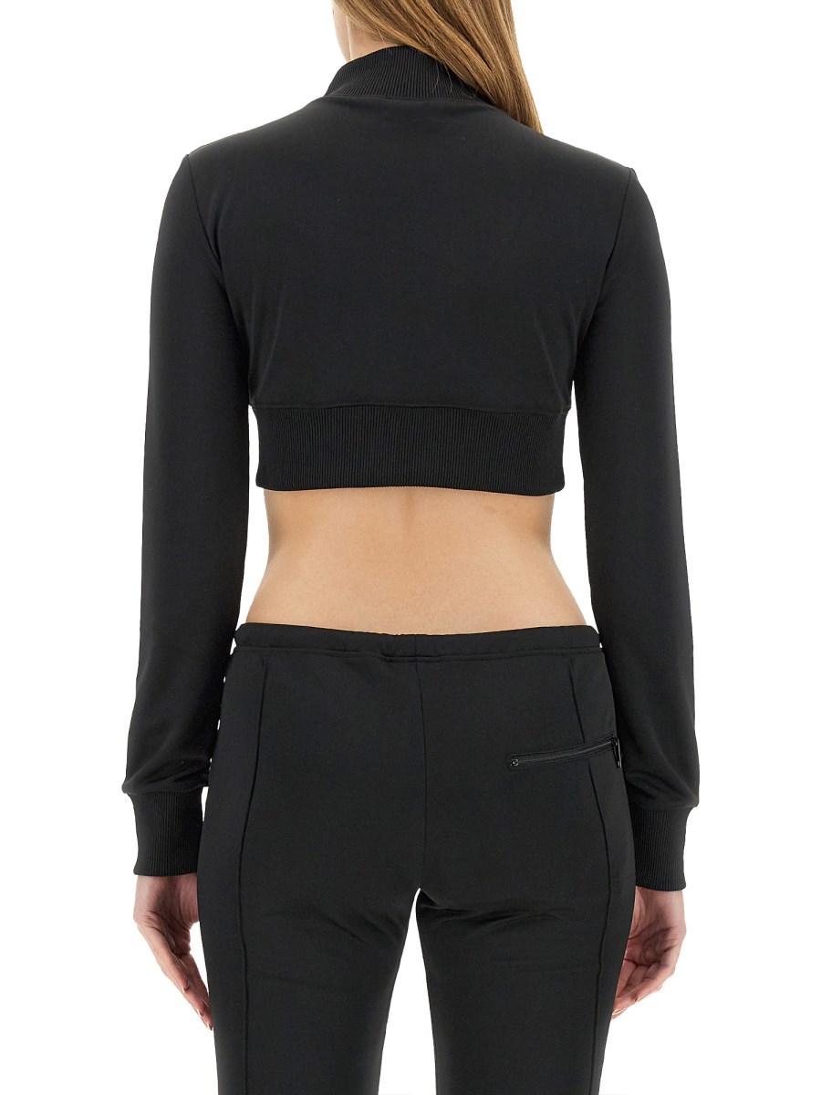 COURREGES GIACCA IN TESSUTO TECNICO CON LOGO
