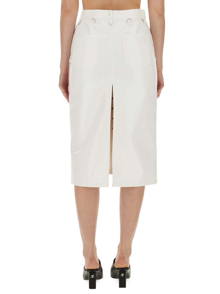 COURREGES GONNA CON BOTTONI
