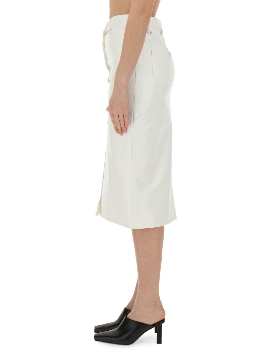 COURREGES GONNA CON BOTTONI
