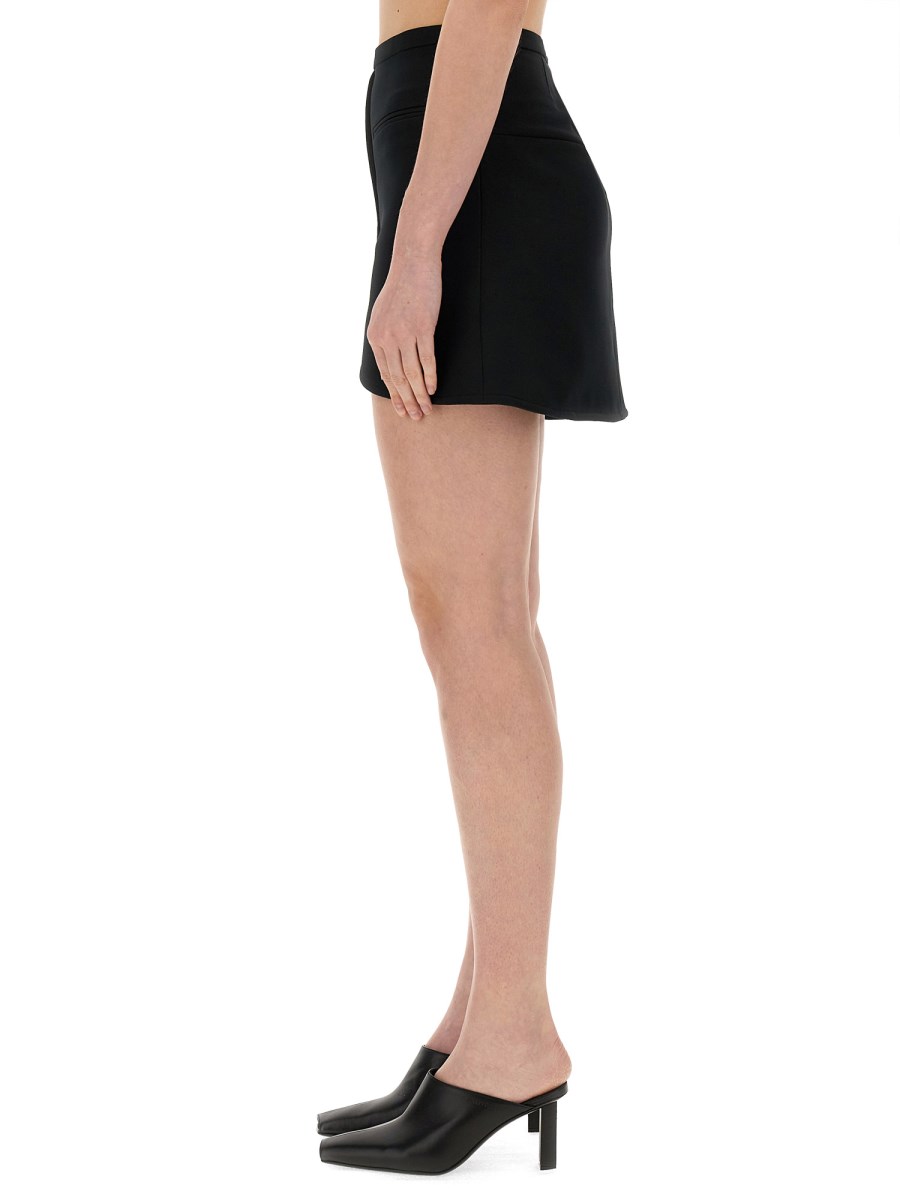 COURREGES GONNA MINI "ELLIPSE" IN TWILL