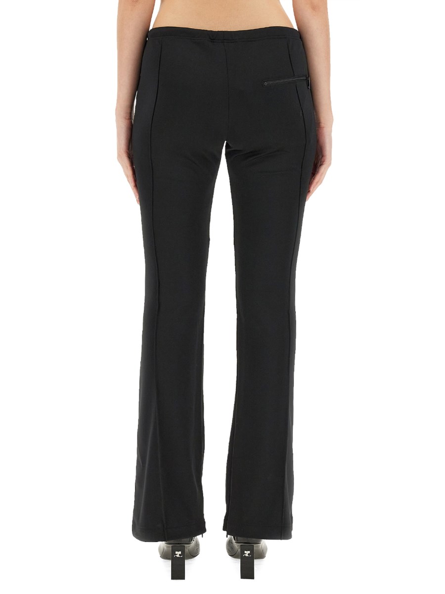 COURREGES PANTALONE SLIM FIT IN TESSUTO TECNICO