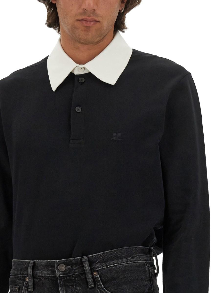 COURREGES POLO IN COTONE