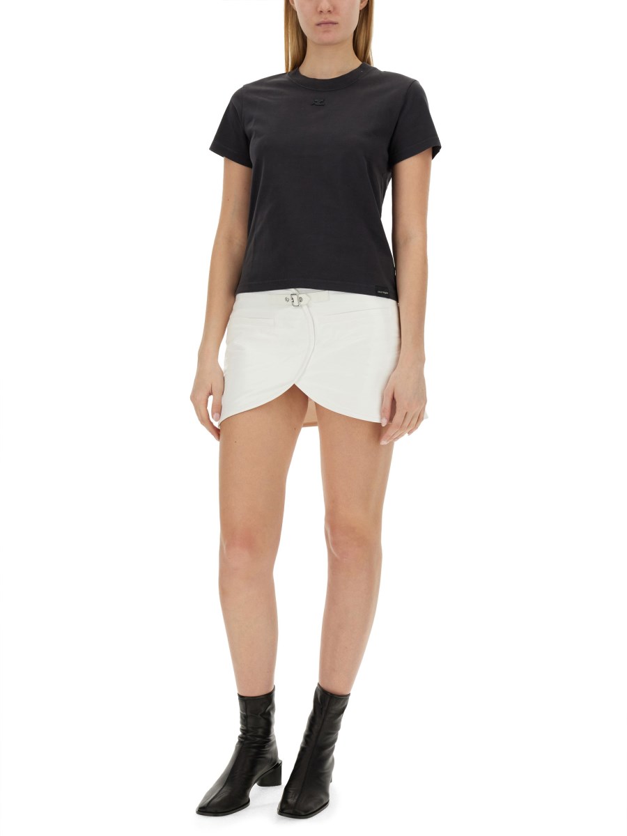 COURREGES T-SHIRT "AC" STRAIGHT