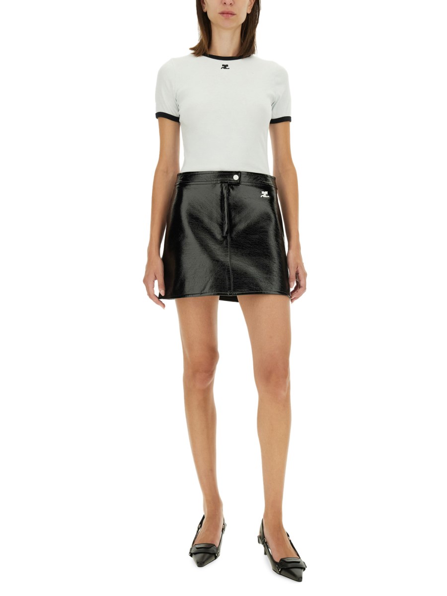 COURREGES T-SHIRT CON LOGO