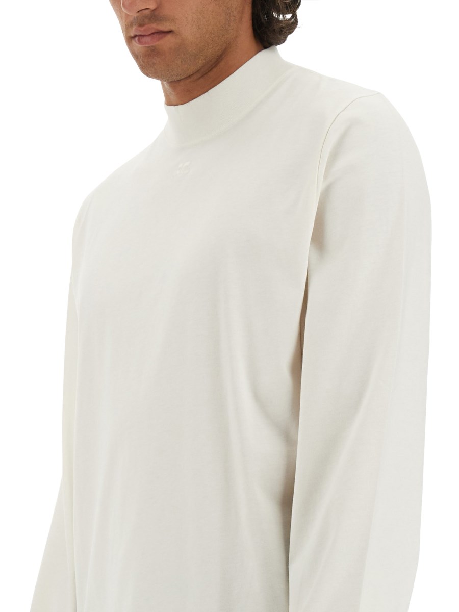 COURREGES T-SHIRT CON LOGO
