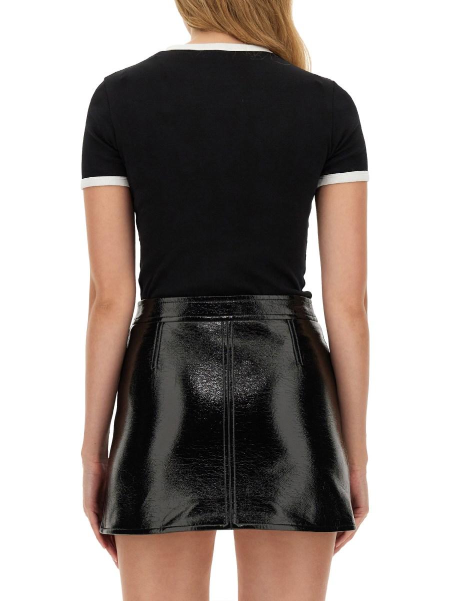 COURREGES T-SHIRT CON LOGO
