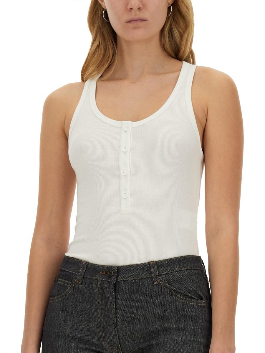 COURREGES TANK TOP RIB 90'S